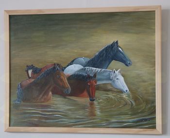 Irena in Binca razstavljata v Mestni kavarni Irena in Binca razstavljata v Mestni kavarni