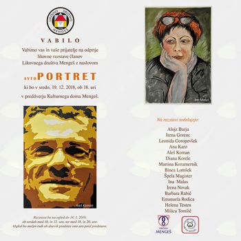 Likovna razstava "Avto PORTRET"