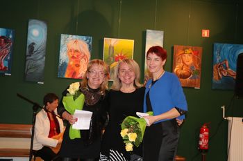 Prva samostojna likovna razstava Martine Kozamernik in Emanuele Rodica