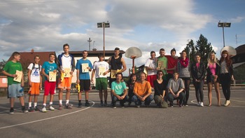 Turnir trojk – košarkarski  dogodek v Mengšu 