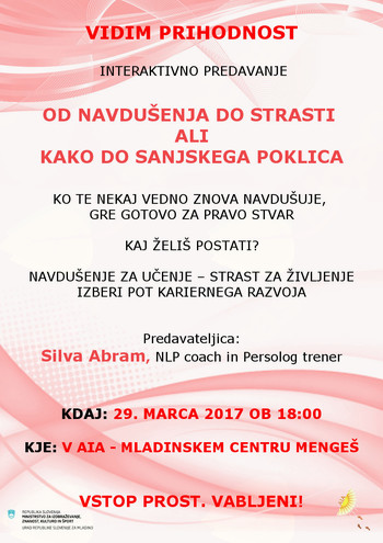 Vidim prihodnost - Od navdušenja do strasti ali kako do sanjskega poklica