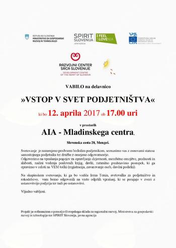 Vstop v svet podjetništva