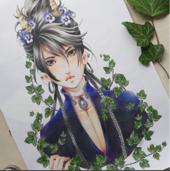 Nina Belingar: Magična krasota mang, posuta z jagodami