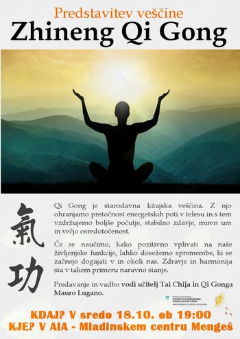 Predstavitev veščine Zhineng Qi Gong