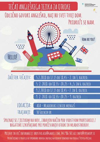 Tečaj angleškega jezika za otroke