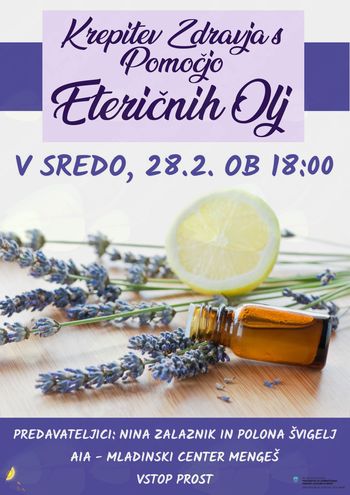 Krepitev zdravja s pomočjo Eteričnih Olj