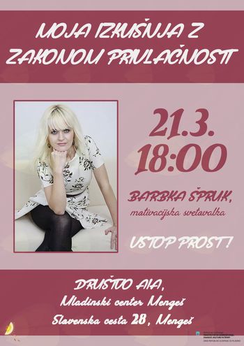 Moja osebna izkušnja z zakonom privlačnosti