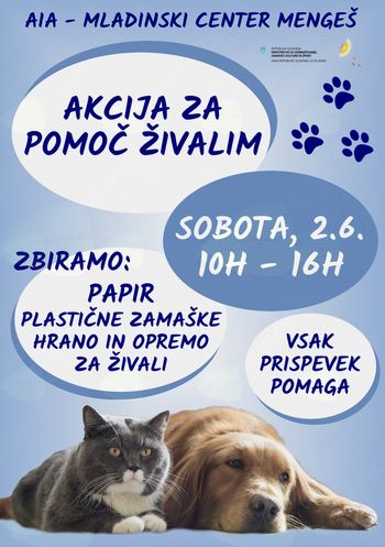 Akcija za pomoč živalim