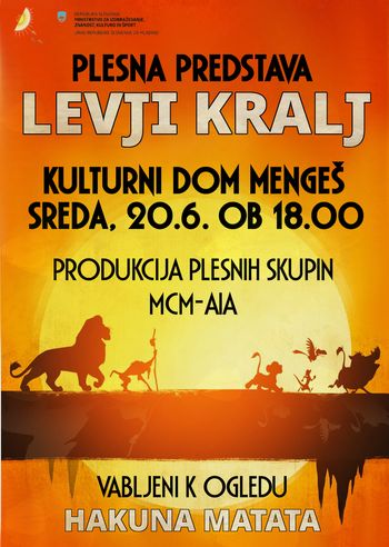 Plesna predstava Levji Kralj