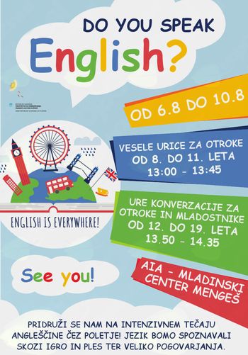 Počitniški tečaj angleščine