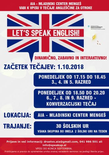 Tečaj angleščine za otroke