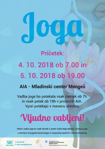 Joga v mladincu