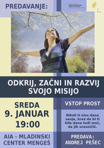 Odkrij, začni in razvij svojo misijo