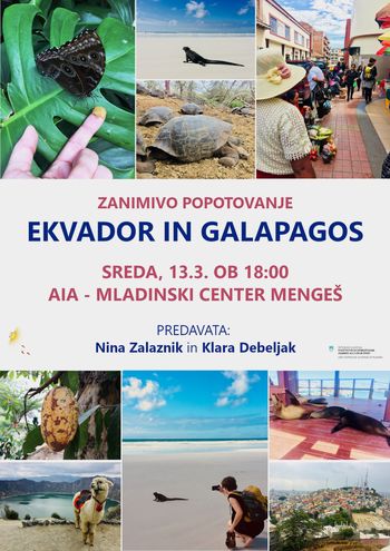 Zanimivo popotovanje - Ekvador in Galapagos