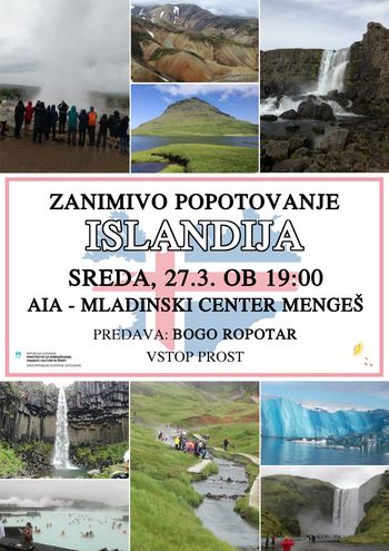 Zanimivo popotovanje - Islandija