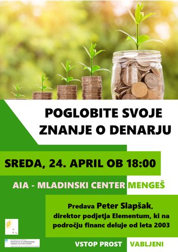 Poglobite svoje finančno znanje o denarju
