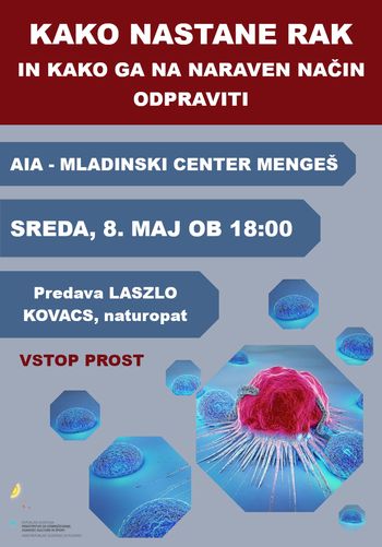 Kako nastane rak in kako ga na naraven način odpraviti?