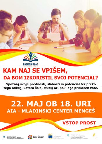 Kam naj se vpišem, da bom izkoristil svoj potencial?