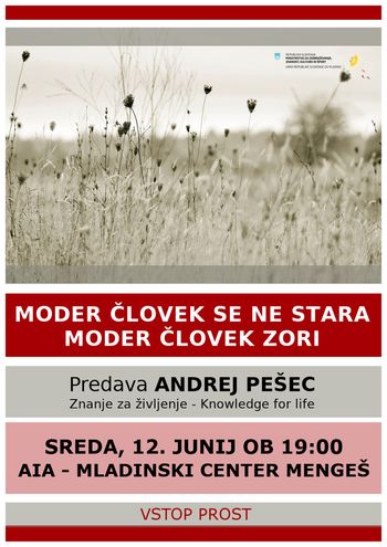 Moder človek se ne stara - moder človek zori