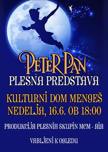Plesna predstava PETER PAN