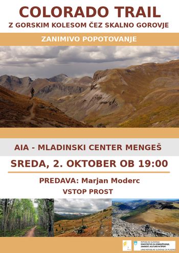 Colorado trail - z gorskim kolesom čez skalo gorovje