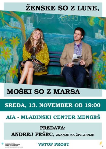 Ženske so z lune, moški so z marsa