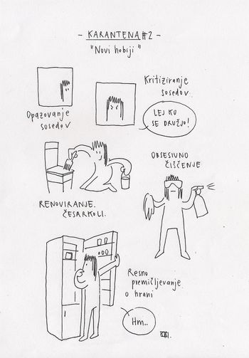 Likovni natečaj Moja karantena