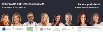 BREZPLAČNA PODJETNIŠKA AKADEMIJA - "ZA VAS, PODJETNIKI"