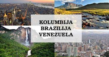 Južnoameriška dogodivščina – Kolumbija, Brazilija in Venezuela