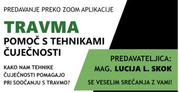 TRAVMA – pomoč s tehnikami čuječnosti