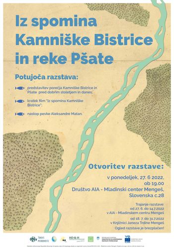 Potujoča razstava: Iz spomina Kamniške Bistrice in reke Pšate