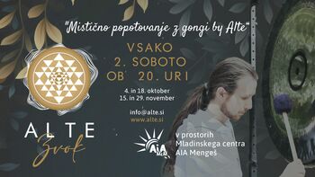 MISTIČNO ZVOČNO POPOTOVANJE by ALTE Zvok