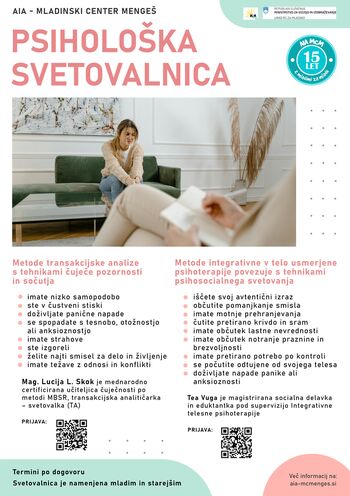 Psihološka svetovalnica v Mengšu Psihološka svetovalnica v Mengšu