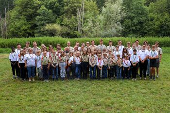 Taborjenje mengeških tabornikov na Dolenjskem