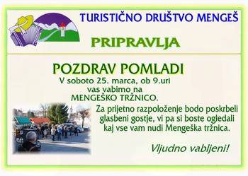 POZDRAV POMLADI