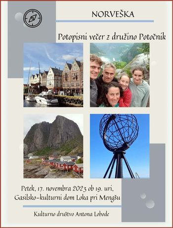 Potopisni večer z družino Potočnik