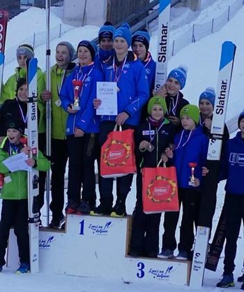 Z dvema enajstletnikoma do ekipnega brona na državnem prvenstvu do 15 let