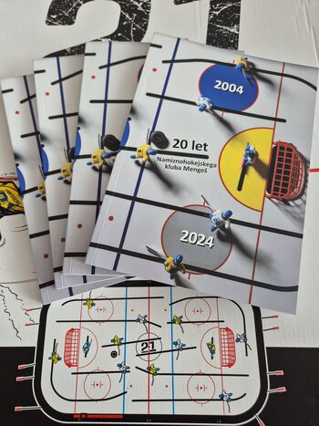 Izšla je knjiga: 20 let Namiznohokejskega kluba Mengeš Izšla je knjiga: 20 let Namiznohokejskega kluba Mengeš