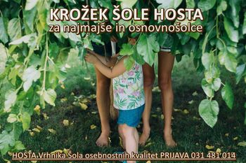 KROŽEK ŠOLE HOSTA - GOZD MOJ PRVOBITNI DOM KROŽEK ŠOLE HOSTA - GOZD MOJ PRVOBITNI DOM