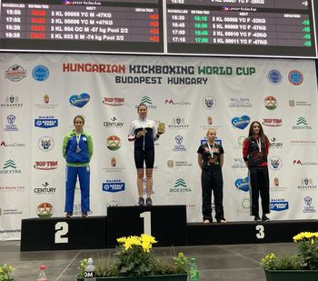 Kristina odlična na Madžarskem