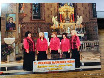 TAŠČICE na 11. koncertu Marijinih pesmi v Vojniku