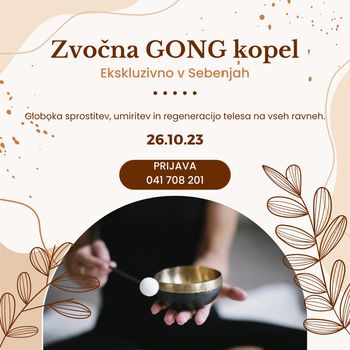 ZVOČNA GONG KOPEL