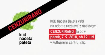 Odprtje skupinske razstave CENZURIRANO
