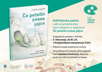 Predstavitev nove slikanice ČE PETELIN ZNESE JAJCE