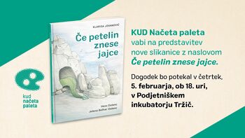 Predstavitev nove slikanice ČE PETELIN ZNESE JAJCE