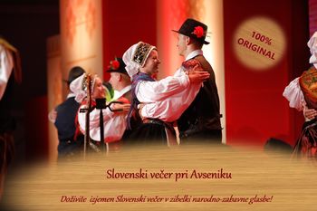 SLOVENSKI VEČER PRI AVSENIKU, petek 7.6.2019