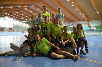 Ponovno odlični v rekreativni ligi badmintona Ponovno odlični v rekreativni ligi badmintona