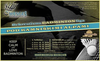 2. BADMINTON turnir PKA - Pod kamniškimi alpami 