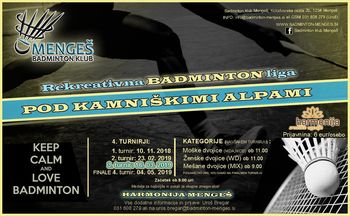 3. turnir Rekreativne badminton lige PKA