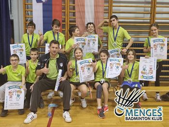 6. otroški badmintonski festival »Badmintonček-Badmintončica 2022«